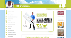 Desktop Screenshot of malander.fi